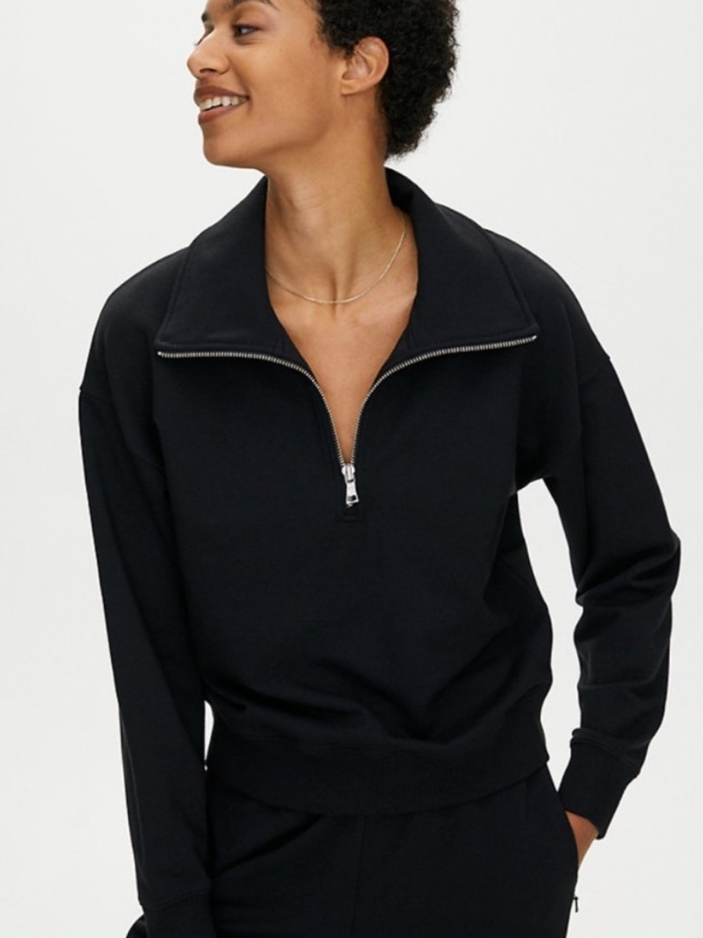 The Group by Babaton Black Arrow Sweater